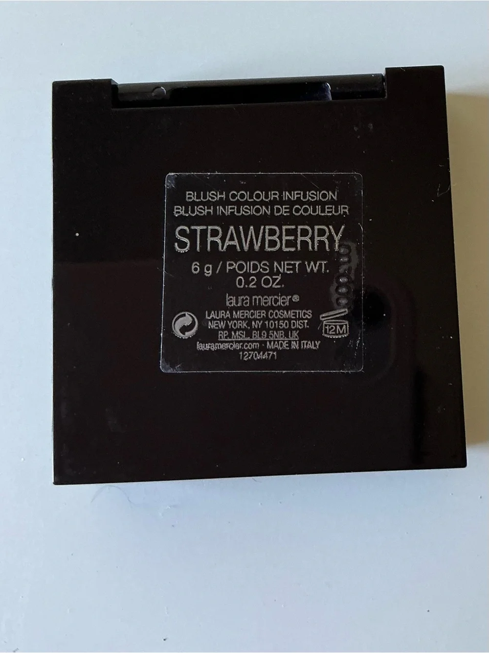 Laura Mercier Color Infusion blush in Strawberry